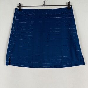 Lady Hagen Skort Womens Sz 8 Blue Skirt Shorts Golf Active Travel Casual